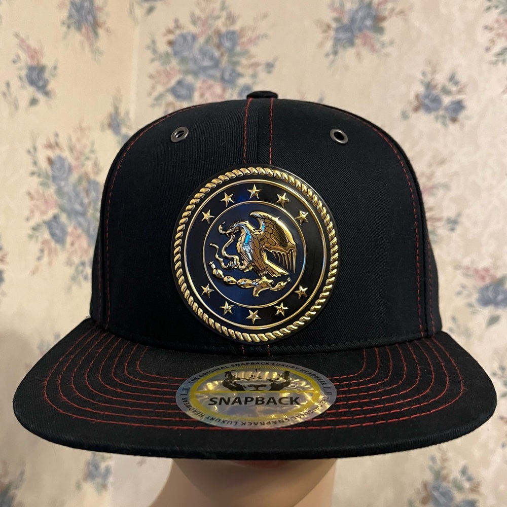 Luxury Headwear Mexico Eagle Snapback Hat Cap